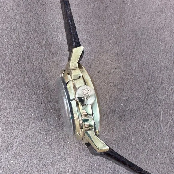 Vintage Art Deco Earnest Borel Kaleidoscope Magical Mystery Dial Watch